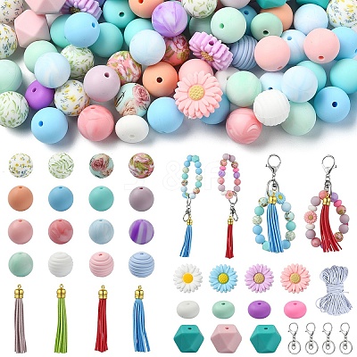 DIY Keychain Making Kits DIY-YW0012-57-1