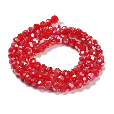 Opaque Glass Beads Stands LS-EGLA-A035-P4mm-B16-1