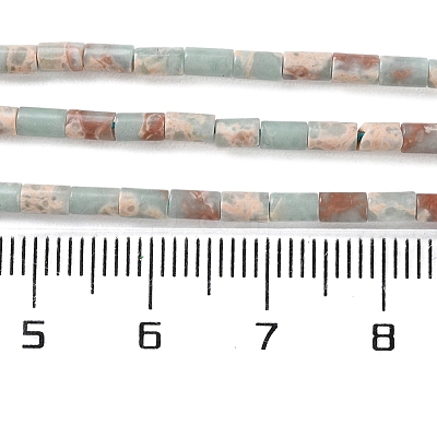 Synthetic Shoushan Stone Beads Strands G-B124-A02-01-1