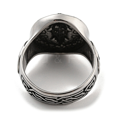 304 Stainless Steel Ring RJEW-B055-04AS-11-1