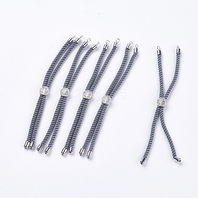 Nylon Twisted Cord Bracelet Making MAK-F018-07P-RS-1