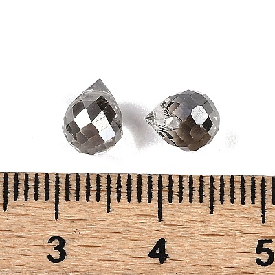 Electroplate Glass Beads EGLA-C008-01A-PL03-1