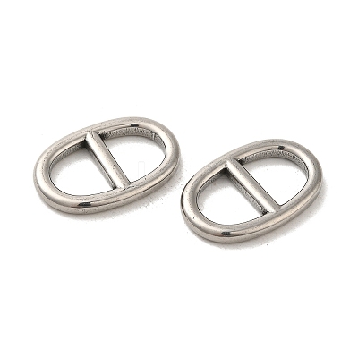 Non-Tarnish 304 Stainless Steel Buckle Clasps STAS-O006-01B-P-1