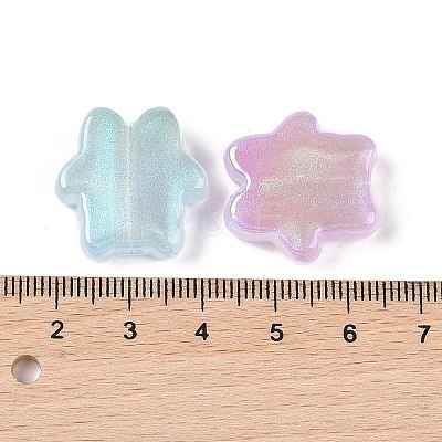 Transparent Acrylic Beads OACR-Z020-19-1