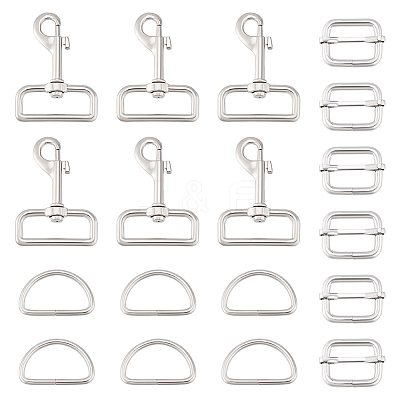 6Pcs Iron D Rings FIND-PH0024-07-1