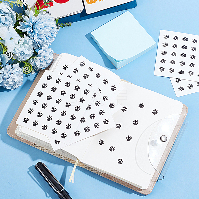 Round Dot PVC Decorative Stickers DIY-WH0423-009-1