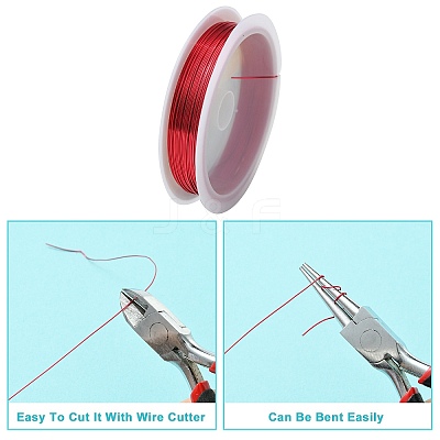 Copper Jewelry Wire CWIR-CW0.5mm-13-1