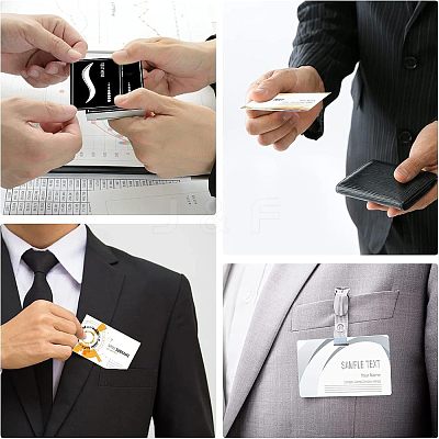 Aluminum Blank Thermal Transfer Business Cards DIY-NB0004-81-1