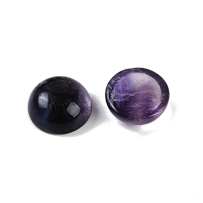 Natural Colorful Fluorite Cabochons G-I370-06A-1