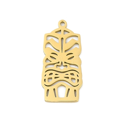 304 Stainless Steel Pendants STAS-U041-03B-G-1