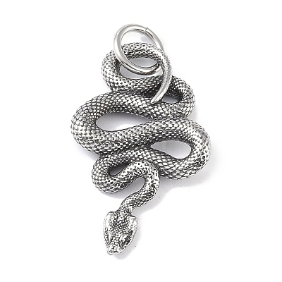316 Surgical Stainless Steel Pendants STAS-E212-25B-AS-1