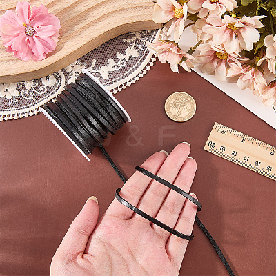 10 Yards Flat Leather Cords WL-CL0001-37A-1