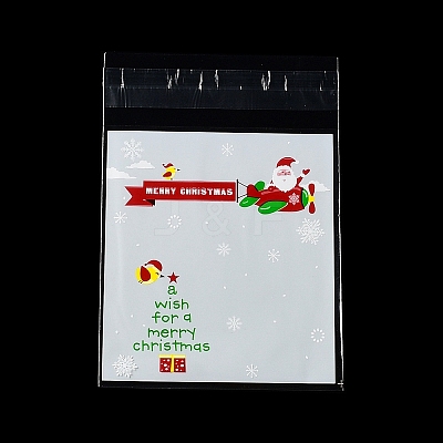 Christmas Theme Plastic Bakeware Bag OPP-Q004-05C-1
