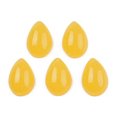 Opaque Resin Cabochons RESI-N022-08D-1