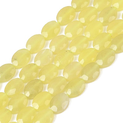 Natural Lemon Jade Beads Strands G-H349-A01-11-1