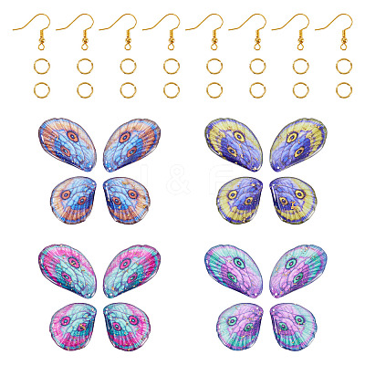 DIY Dangle Earrings Kits DIY-TA0013-55-1