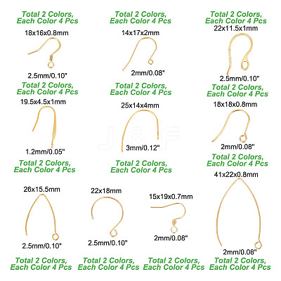 304 Stainless Steel Earring Hooks STAS-UN0002-70-1