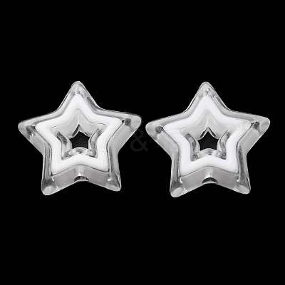 Acrylic Beads SACR-G033-02E-1
