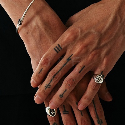 Brass Cuff Open Rings WG16EFF-01-1