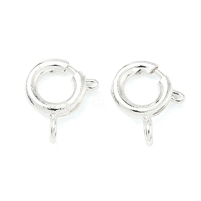 Brass Spring Ring Clasps KK-H532-24B-S-1
