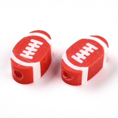 Handmade Polymer Clay Beads CLAY-C006-01D-1