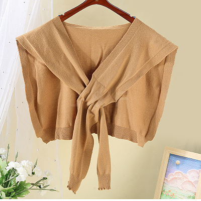 Polypropylene Sweater Shawl Wraps for Women AJEW-WH20080-27B-1