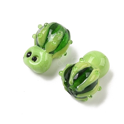 Handmade Lampwork Beads LAMP-R001-04A-1