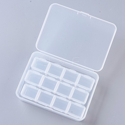 Plastic Bead Containers CON-L009-08-1