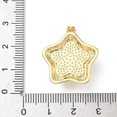 Brass Pendants KK-D426-14B-G-1