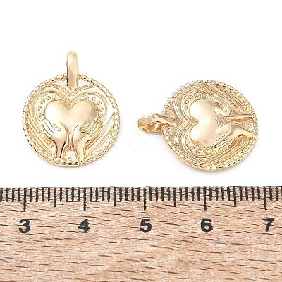 Brass Pendants KK-CBA3EDE-08G-1