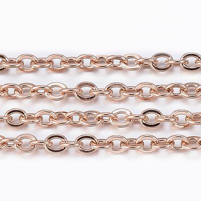 Ion Plating(IP) 304 Stainless Steel Cable Chains CHS-H009-24RG-1
