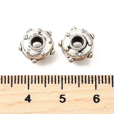 Tibetan Style Alloy Beads TIBE-L008-22AS-1