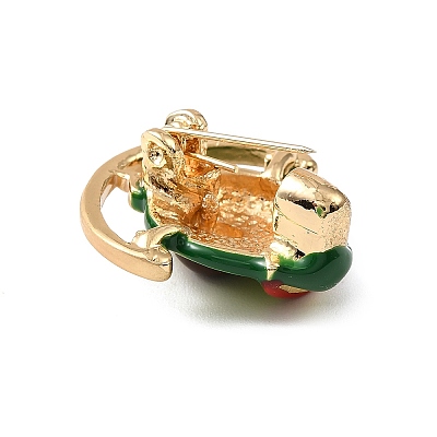 Light Golden Alloy Enamel Brooch LS-JEWB-K018-32C-KCG-1