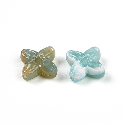 Transparent Acrylic Beads X1-TACR-T028-35I-1