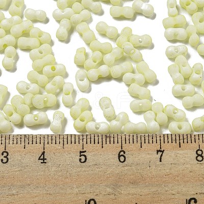 Macaron Color Opaque Frosted Glass Seed Beads SEED-K009-12B-15-1