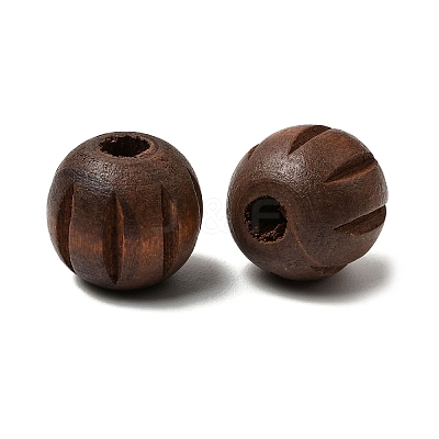 Wood European Beads WOOD-A026-01B-1