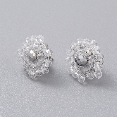 Stud Earrings EJEW-JE03769-01-1