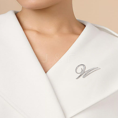 1Pc Alloy Brooches JEWB-LP0004-01W-1