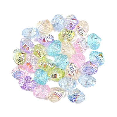 Ocean Themed Electroplate Glass Beads EGLA-L046-01A-1