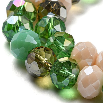 Glass Beads Strands EGLA-A034-M10mm-51-1