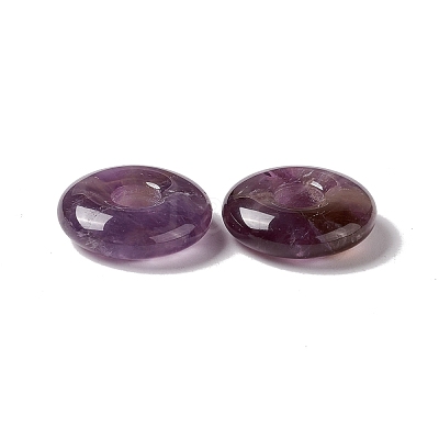Natural Amethyst Pendants G-E135-03B-1