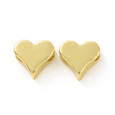 Rack Plating Brass Beads KK-C008-02G-1