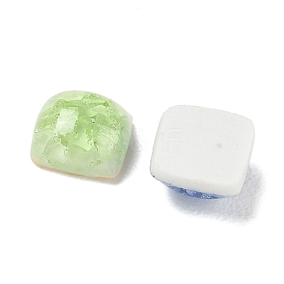 Handmade Porcelain Cabochons PR-CBA642C-01B-1