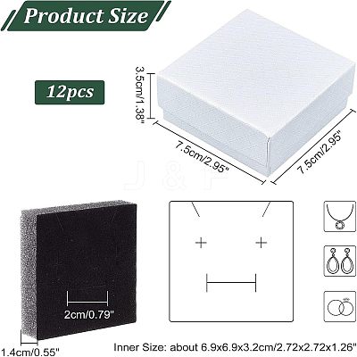 Cardboard Jewelry Boxes CBOX-NB0001-19A-1