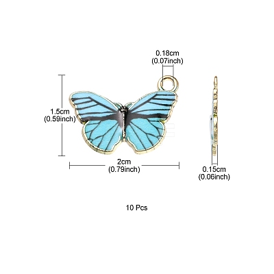 Printed Alloy Pendants FIND-YW0001-69E-1