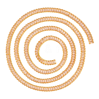 1M Brass Rhinestone Cup Chains CHC-PH0001-27C-1