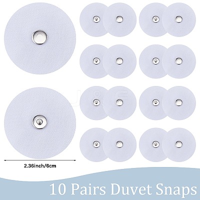10 Pairs Cloth Duvet Cover Clips FIND-CP0003-40-1