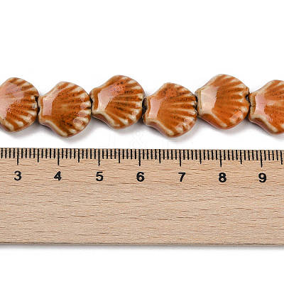 Handmade Porcelain Beads Strands PORC-Q002-01A-10-1