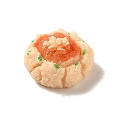 Opaque Resin Imitation Food Decoden Cabochons CRES-A058-02A-1