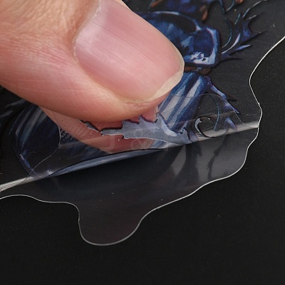 40Pcs 20 Styles PET Adhesive Waterproof Stickers Set DIY-K032-50E-1